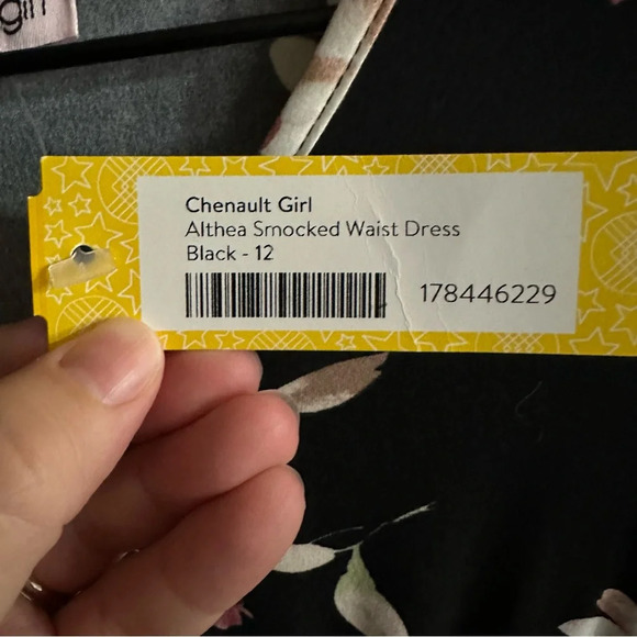 Chenault Girl Athea Althea Smocked‎ Waist Dress - Picture 4 of 8